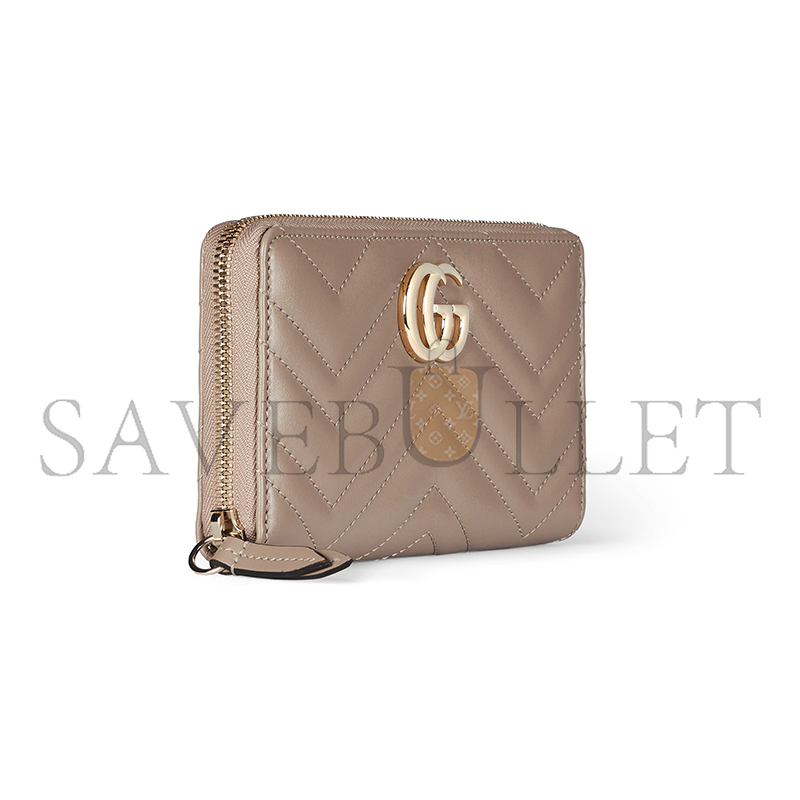 GUCCI GG MARMONT ZIP AROUND WALLET 443123 (19*10.5*2cm) GUCCI GG MARMONT ZIP AROUND WALLET 443123 (19*10.5*2cm)